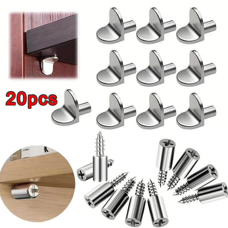 Furniture Hardware Types - Metal Raf Destek Pimleri, 2 Çeşit