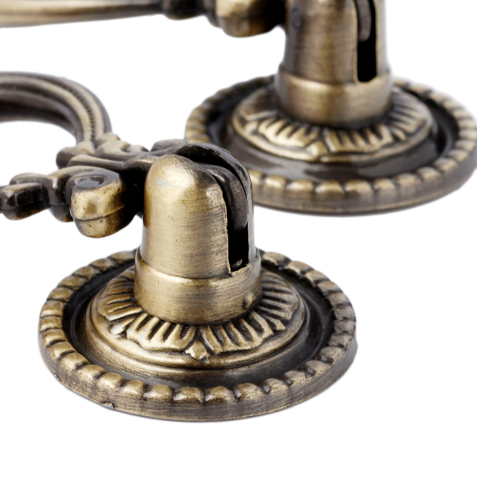 Vintage Furniture Hardware Pulls - 2 adet 60mm Vintage çinko alaşımı