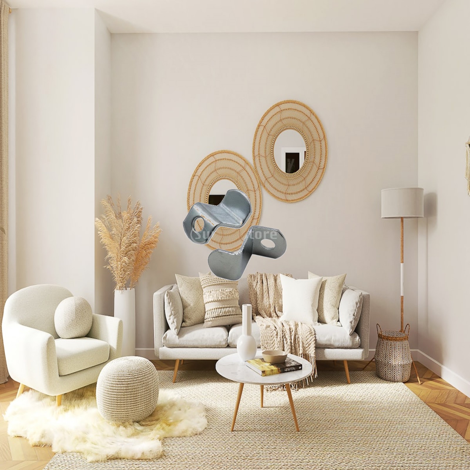 Furniture Hardware Types - Z Tipi Çelik Braket Demir Köşe