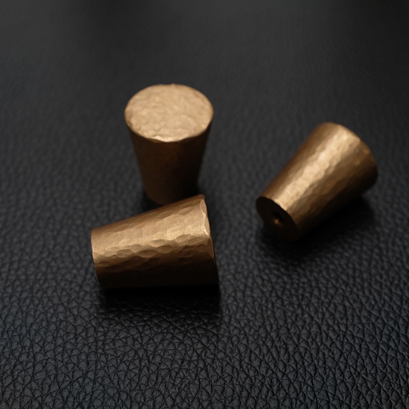 Furniture Grade Hardware - Saf Bakır Tek Delikli Çekme Kolu,