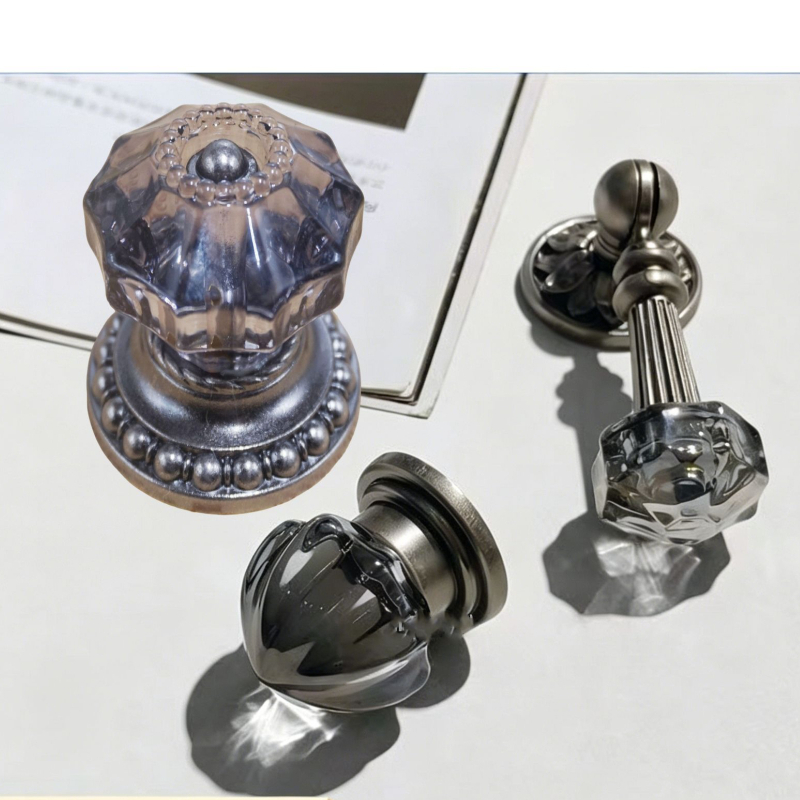 Furniture Grade Hardware - Yüksek Kaliteli Kristal Kulp Kombinasyonu, Mobilya