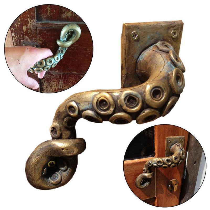 Vintage Furniture Hardware Pulls - Vintage Ahtapot Kapı Topuzu Hayvan Tarzı