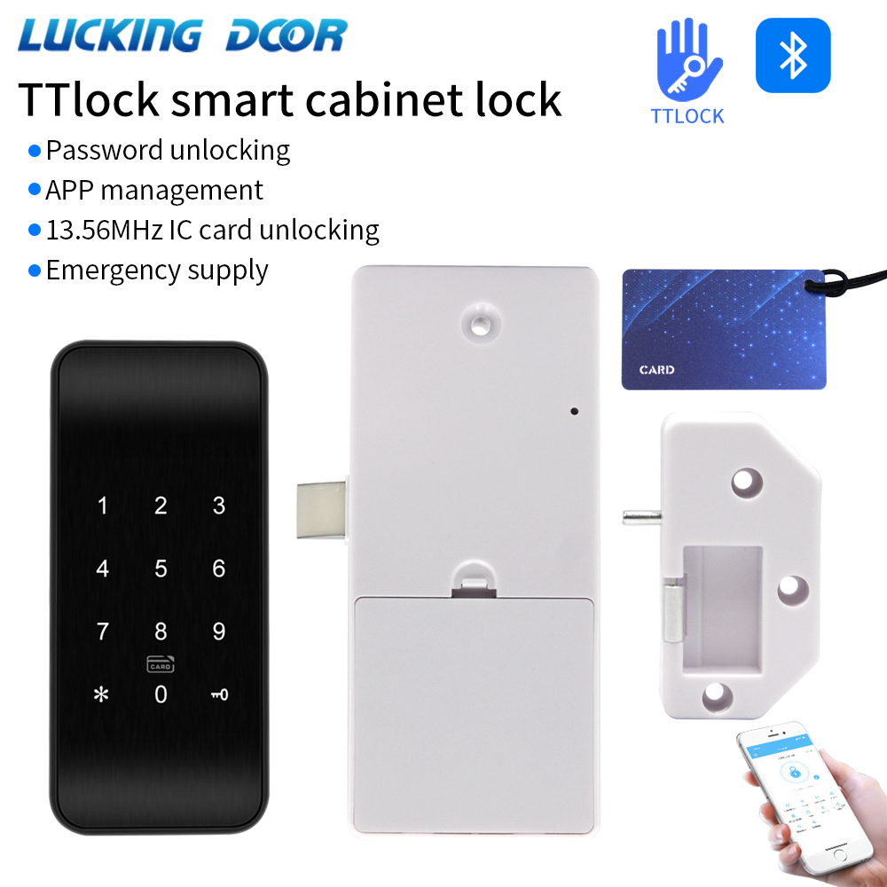 Furniture Home Hardware - TTLOCK 13.56Mhz Parmak İzi Çekmece Kilidi
