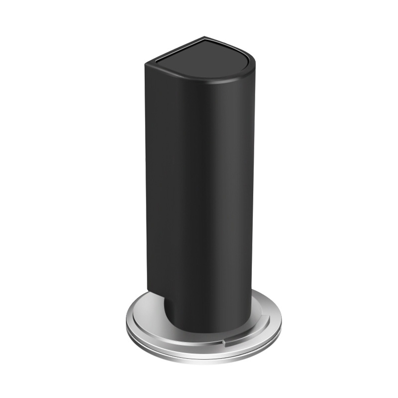 Magnetic Catch Door - Siyah Manyetik Kapı Durdurucu, Paslanmaz Çelik