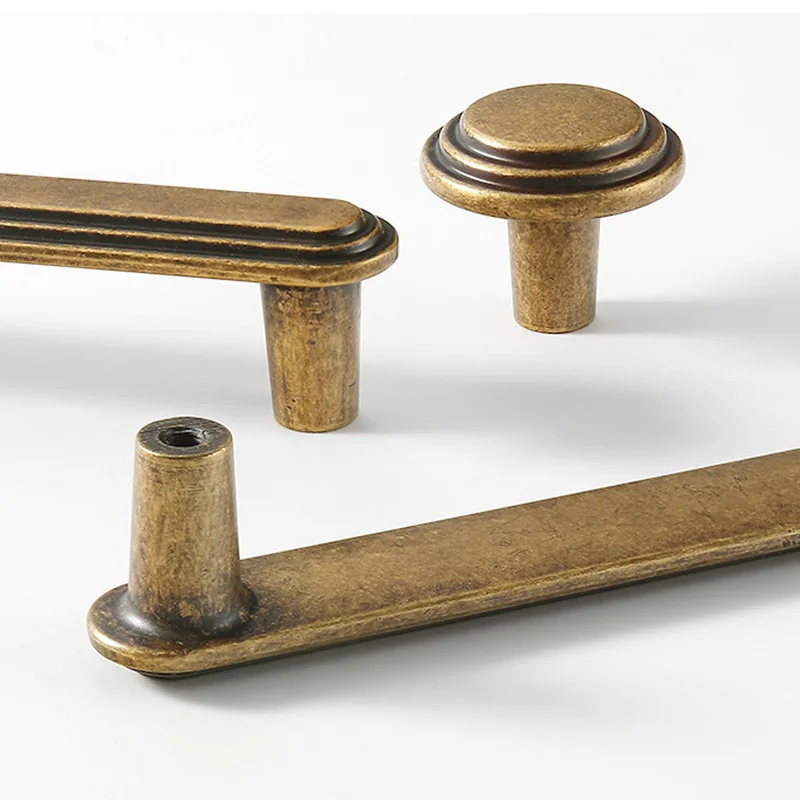 Vintage Furniture Hardware Pulls - Retro Kolları Antik Pirinç Dolap Mobilya