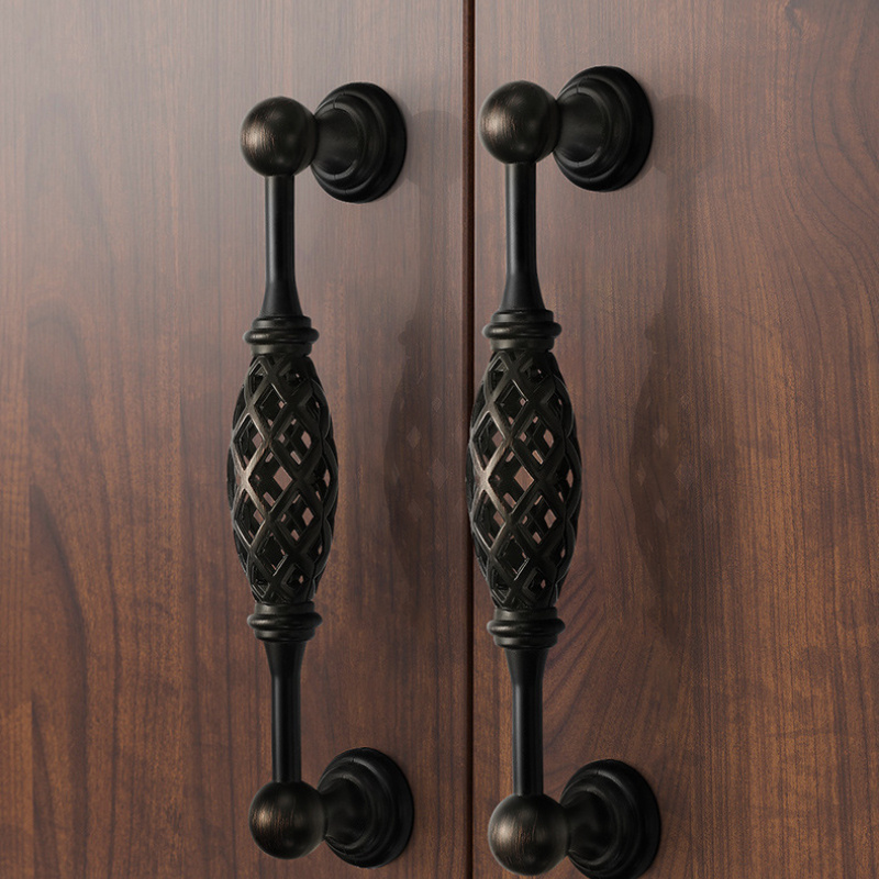 Vintage Furniture Hardware Pulls - 1 adet Vintage Antik Bronz dolap