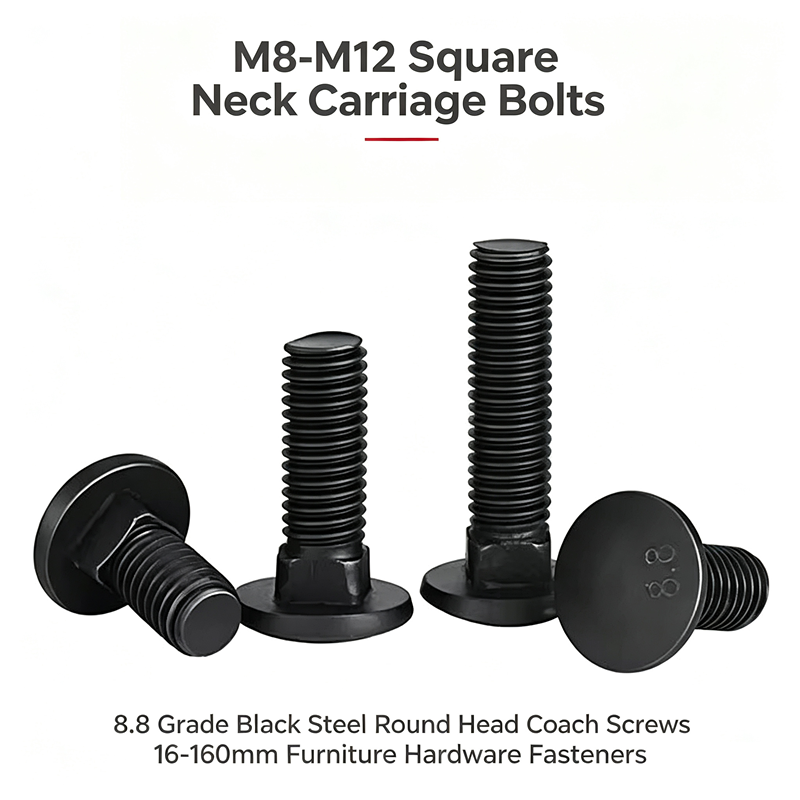 M8-M12 Kare Boyunlu Taşıma Civ - Furniture Grade Hardware incelemesi ve fiyatı