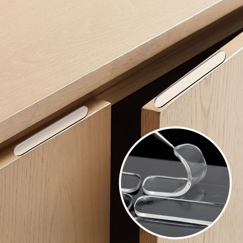 Silikon Dolap Tamponları Şerit - Furniture Hardware Latch incelemesi ve fiyatı