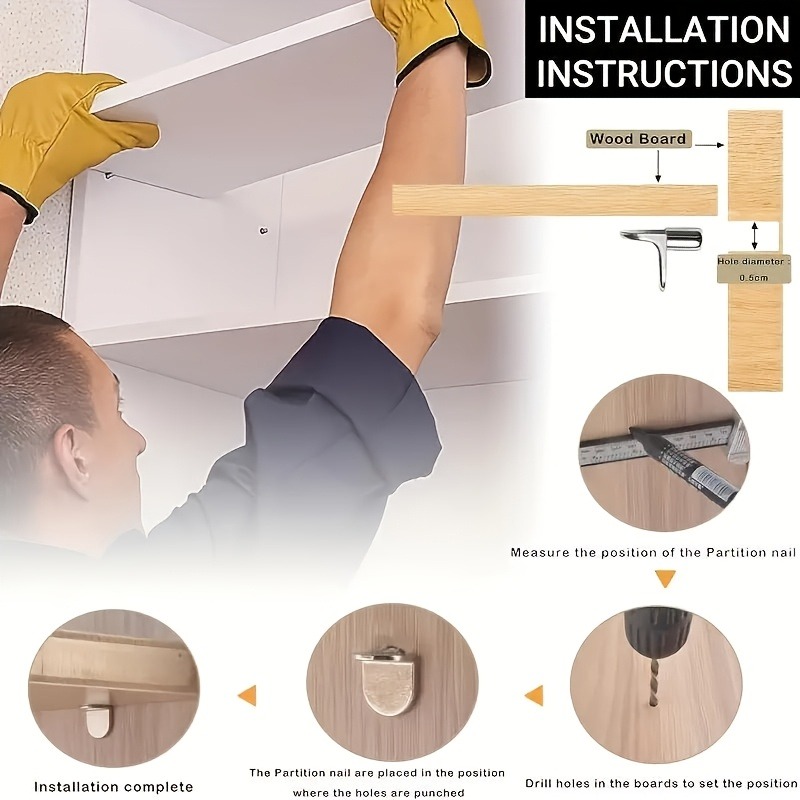 Metal Raf Destek Pimleri, 2 Çe - Furniture Hardware Types incelemesi ve fiyatı