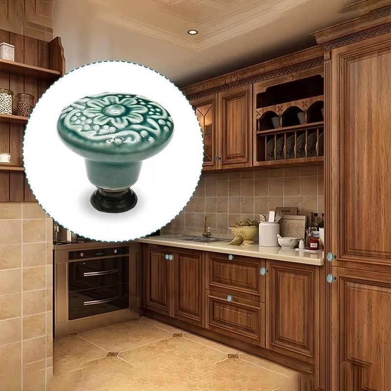 12 adet Seramik Dolap Topuzlar - Furniture Home Hardware incelemesi ve fiyatı
