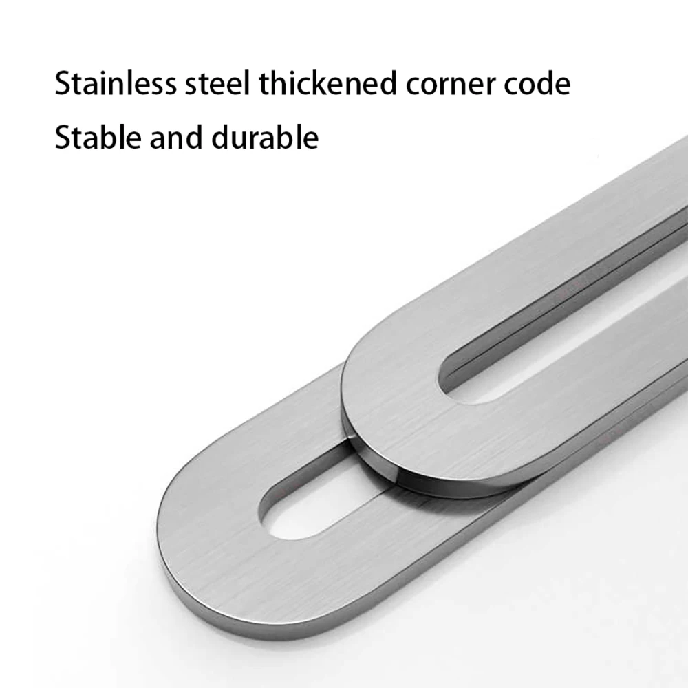 Beyaz Paslanmaz Çelik L/T Tipi - Furniture Hardware Types incelemesi ve fiyatı