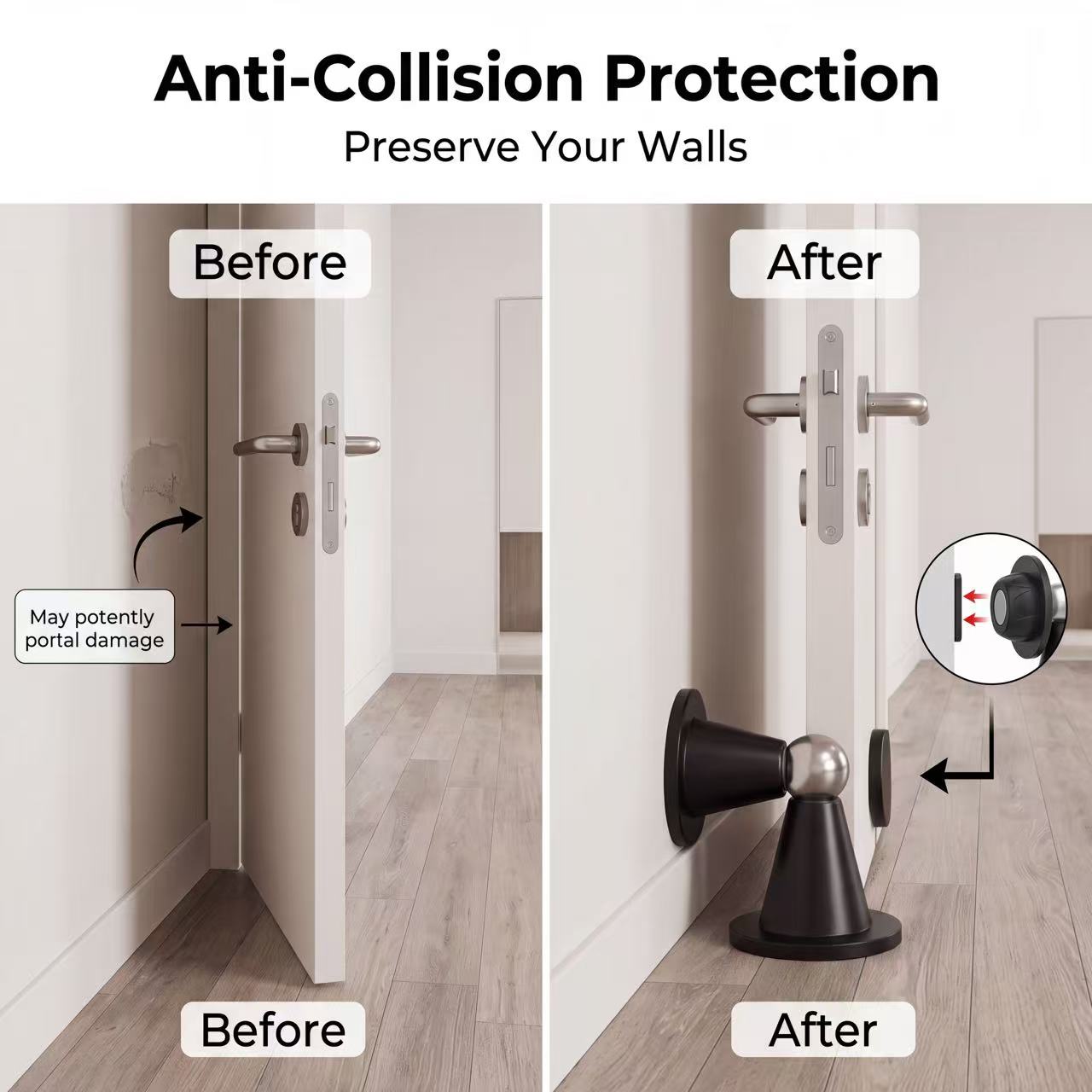 Ev Kullanımı İçin Deliksiz Man - Magnetic Catch Door incelemesi ve fiyatı