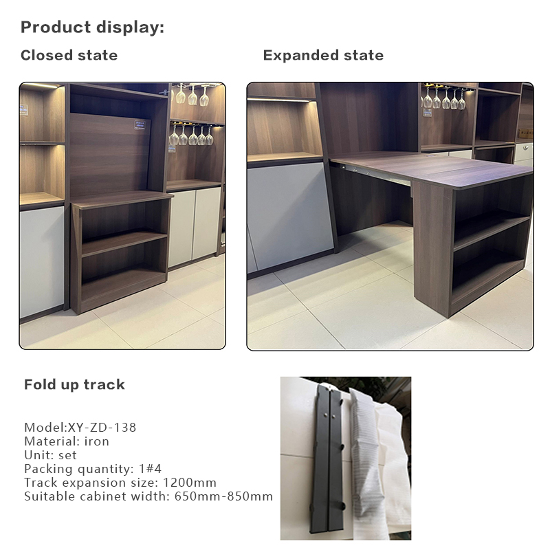 Gizli Mekanizmalı Katlanır Mas - Furniture Hardware Types incelemesi ve fiyatı
