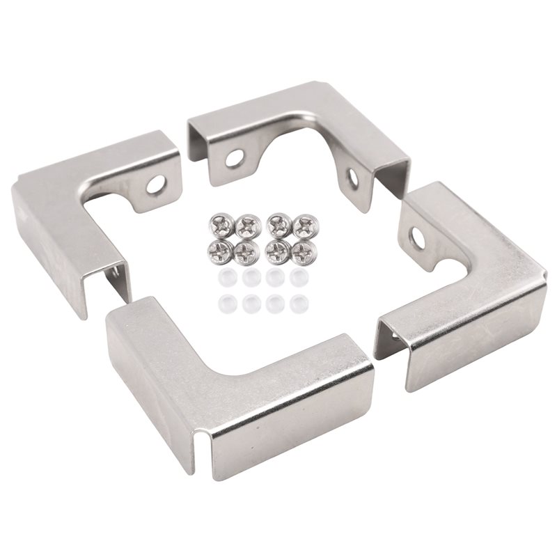 A68P-4 Adet L Tipi Cam Sabitle - Furniture Hardware Types incelemesi ve fiyatı