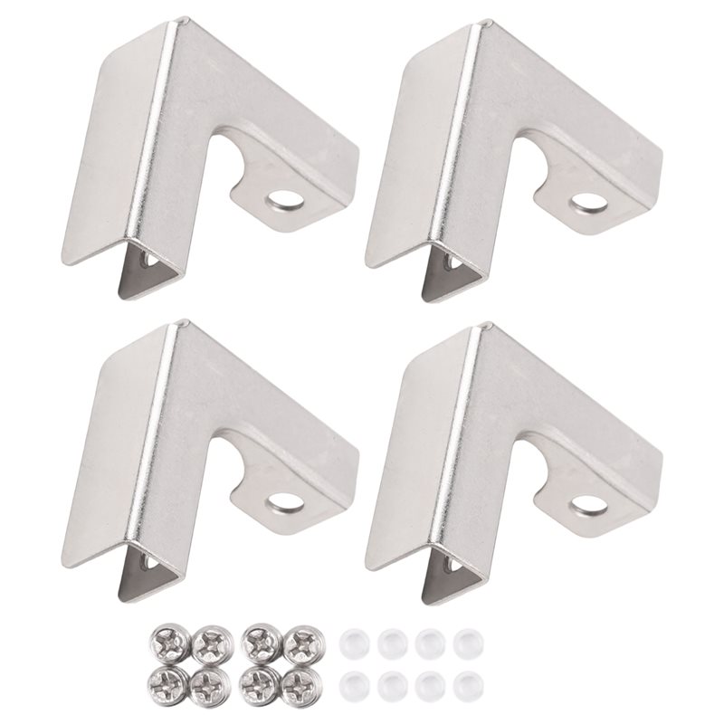 A68P-4 Adet L Tipi Cam Sabitle - Furniture Hardware Types incelemesi ve fiyatı