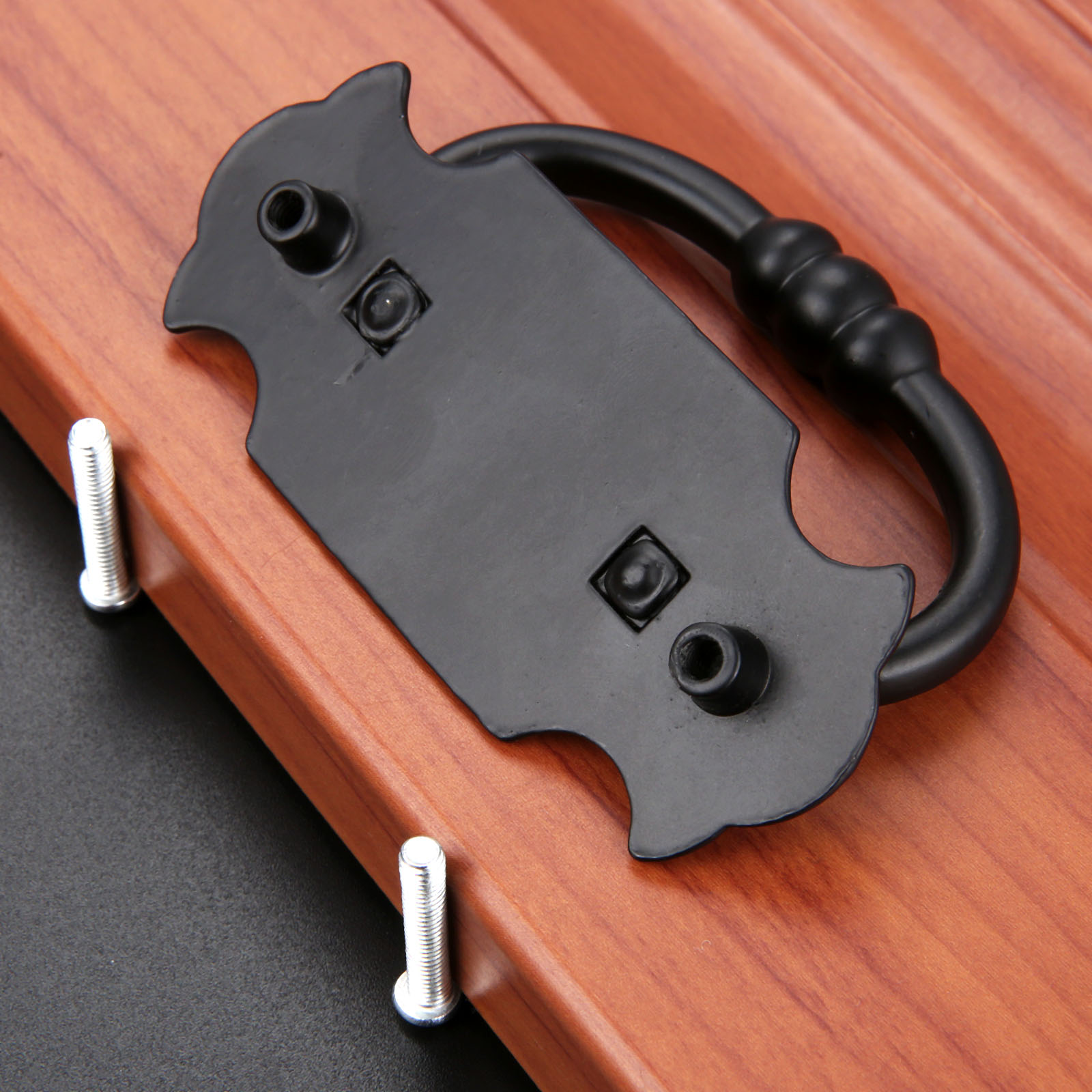 1 adet 88*56mm siyah saplı fır - Vintage Furniture Hardware Pulls incelemesi ve fiyatı