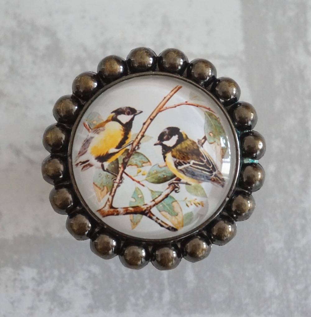 İki Kuş - Çekmece Düğmeleri Vi - Vintage Furniture Hardware Pulls incelemesi ve fiyatı