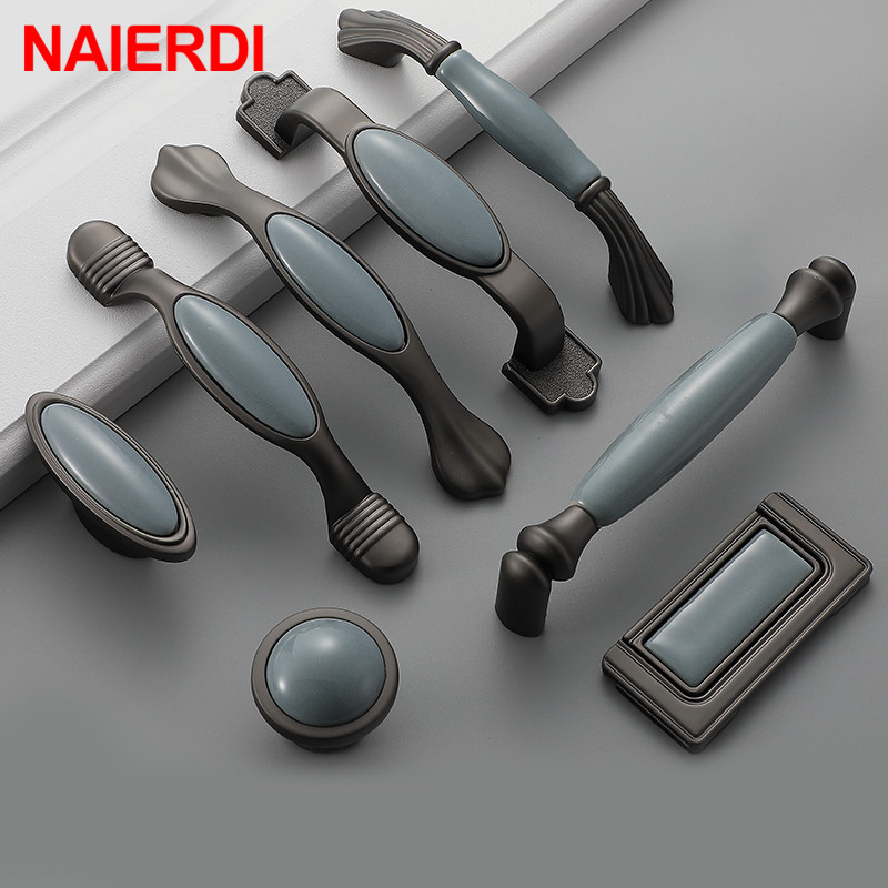 NAIERDI seramik kabin tutamakl - Vintage Furniture Hardware Pulls incelemesi ve fiyatı
