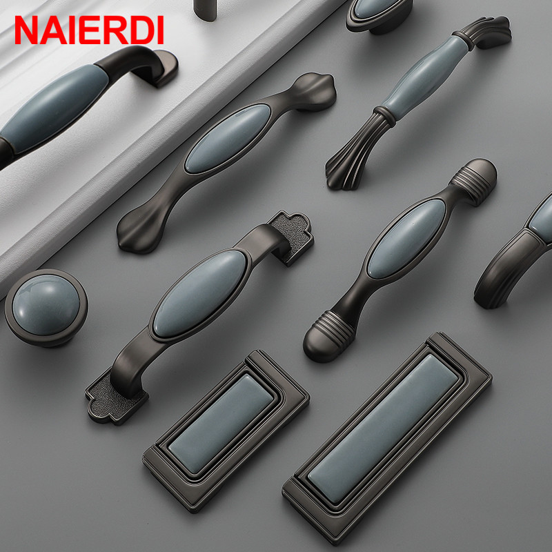 NAIERDI seramik kabin tutamakl - Vintage Furniture Hardware Pulls incelemesi ve fiyatı
